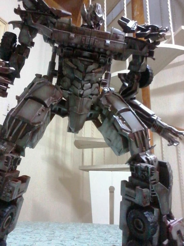 Transformers Custom Oversized Megatron Dark Of The Moon Figure Over 40cm Tall Image  (1 of 16)